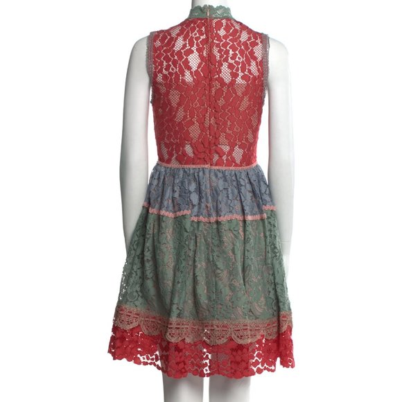 ALEXIS Vedette Colorblock A-Line Dress - Picture 3 of 8